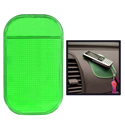 Car Anti-Slip Mat Super Sticky Pad for Phone / GPS/ MP4/ MP3 (Green) - Click Image to Close